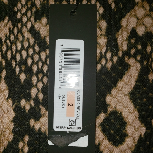 Donna Karan Snakeprint Dress - Picture 6 of 6